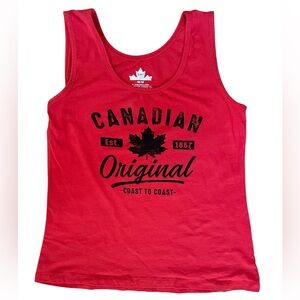 Women's Canadian Original Tank Top Size Medium